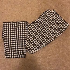 Pixie Ankle Pants in Houndstooth